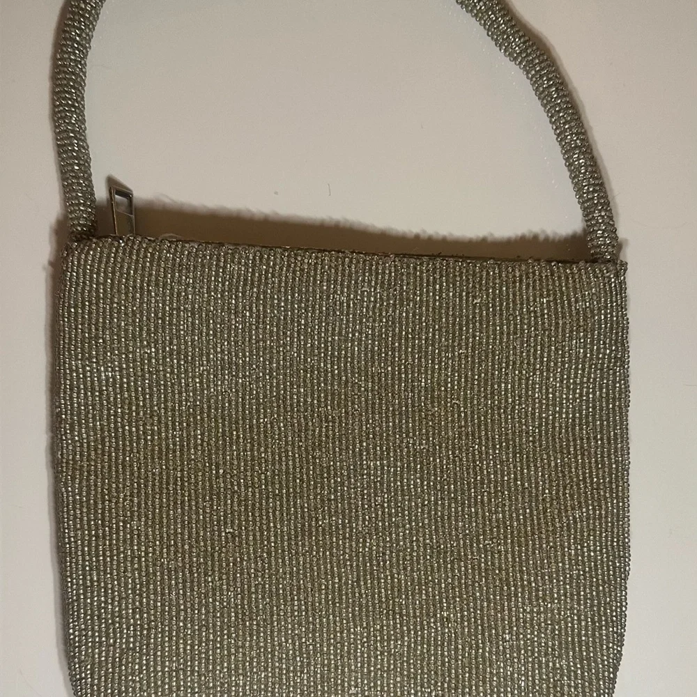 Beaded Smiley Face Bag - Picture 3 of 4